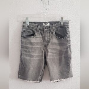 Signature by Levi Strauss Gray Denim Shorts